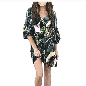 Belongsci Leaf Dress